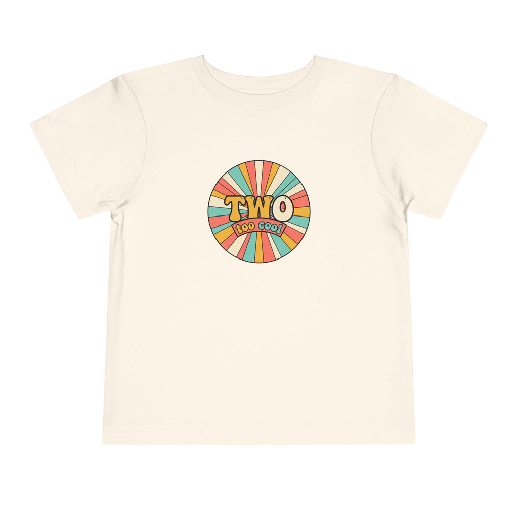2nd Birthday Shirt TWO Too Cool Toddler Tee 2T to 5T