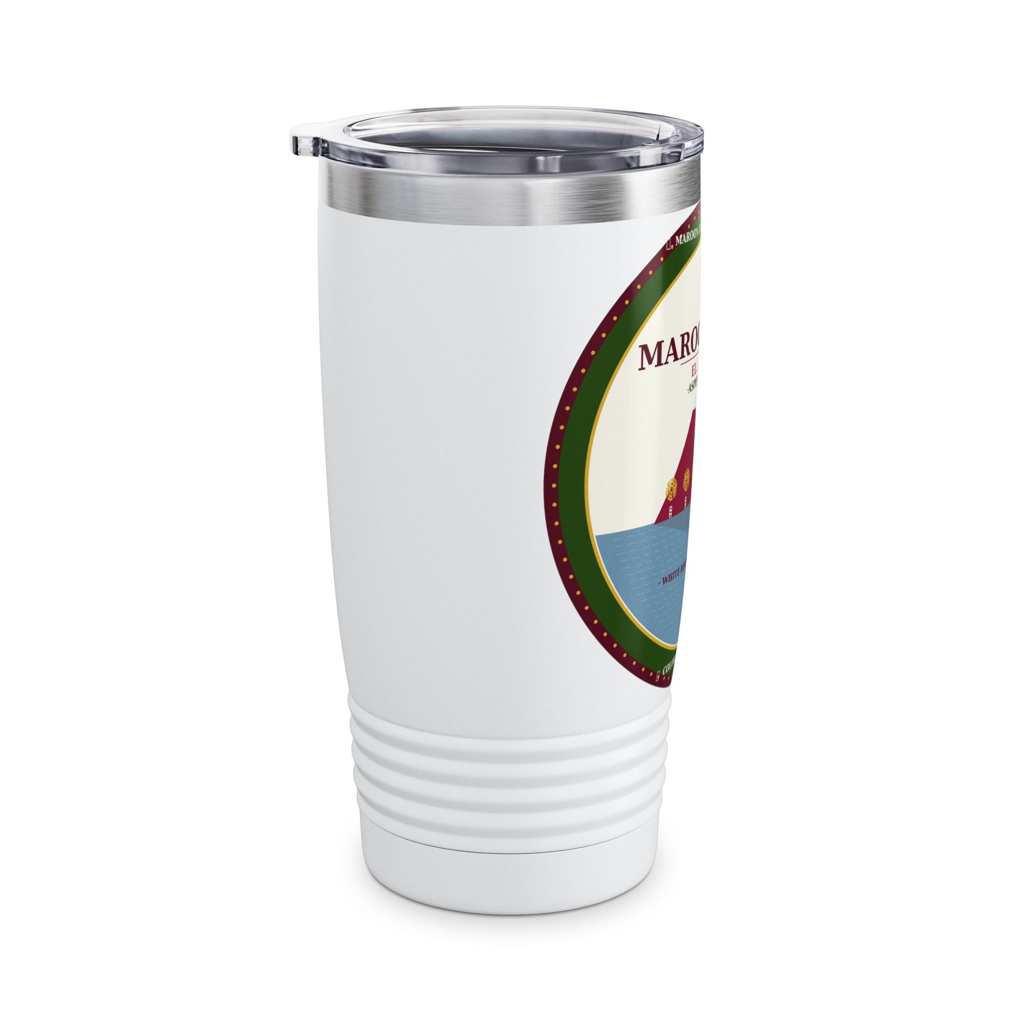 Maroon Bells Badge 20oz Tumbler — Colorado 14er