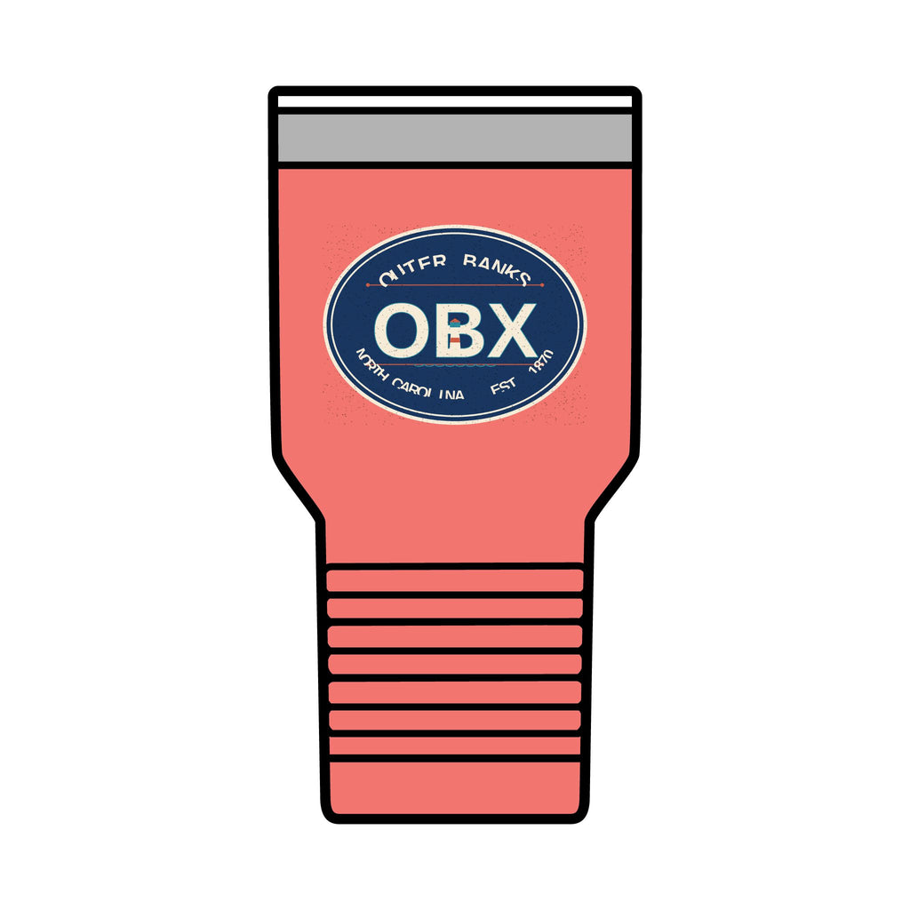 Outer Banks OBX 30oz Tumbler | Outer Banks NC Beach Drinkware