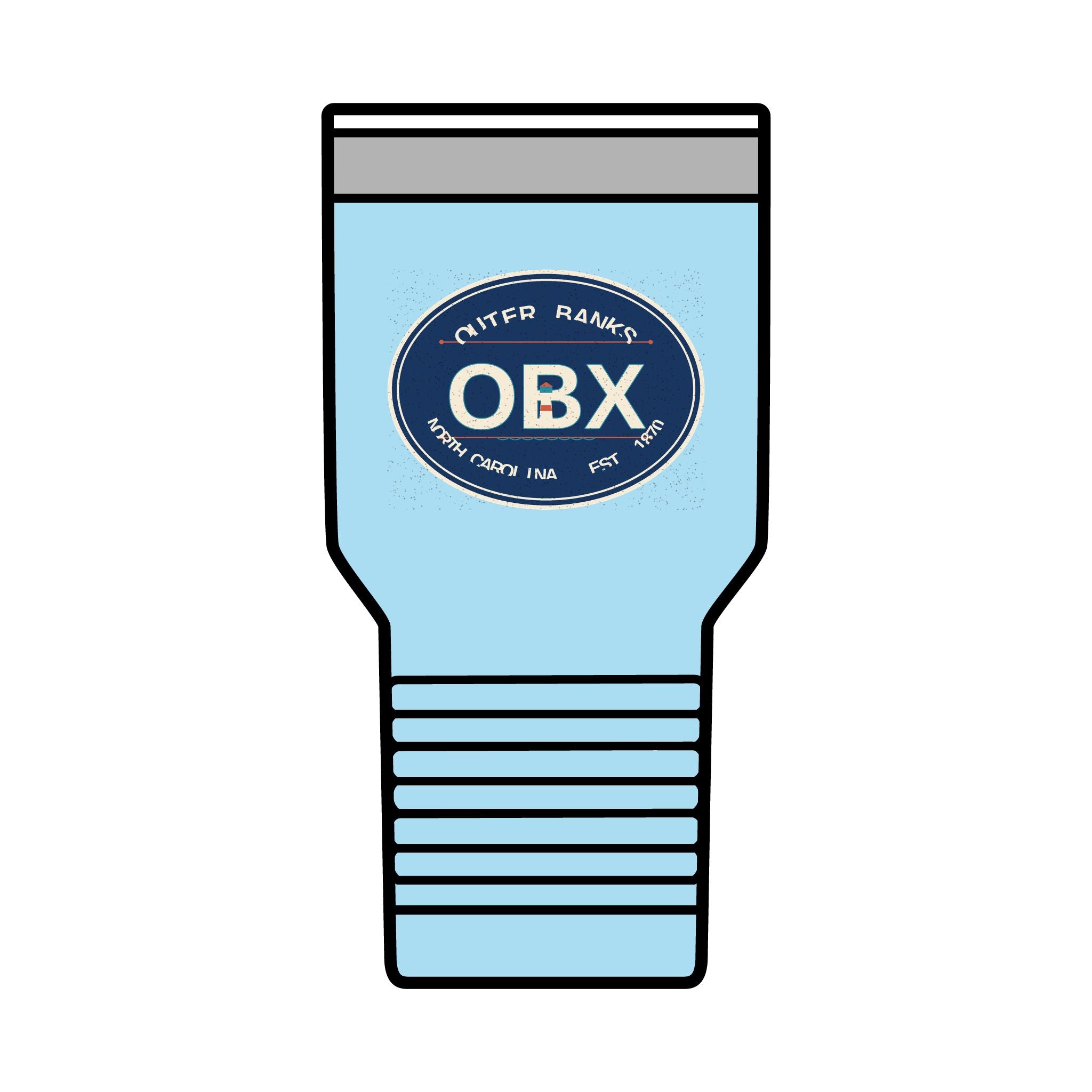 Outer Banks OBX 30oz Tumbler | Outer Banks NC Beach Drinkware