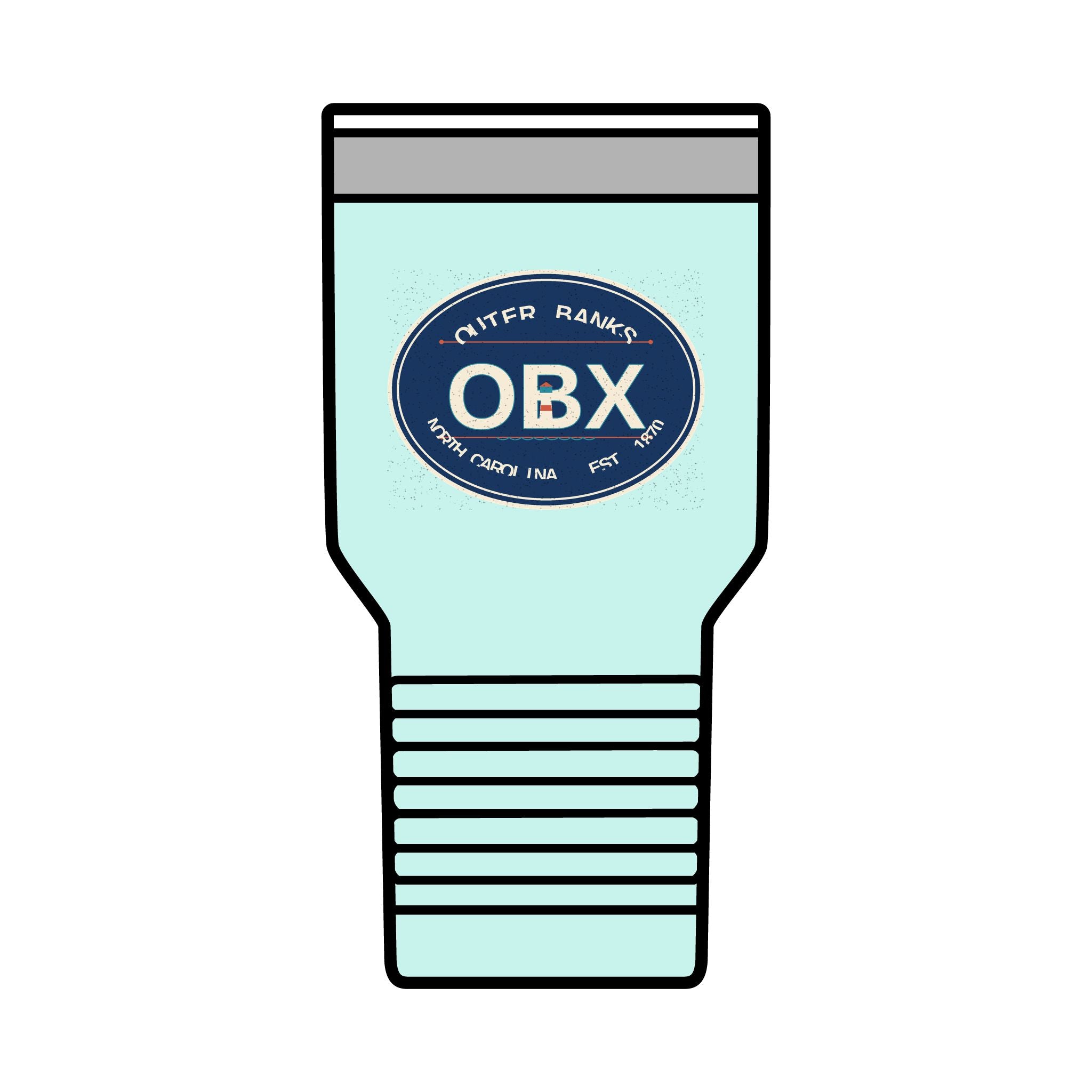 Outer Banks OBX 30oz Tumbler | Outer Banks NC Beach Drinkware