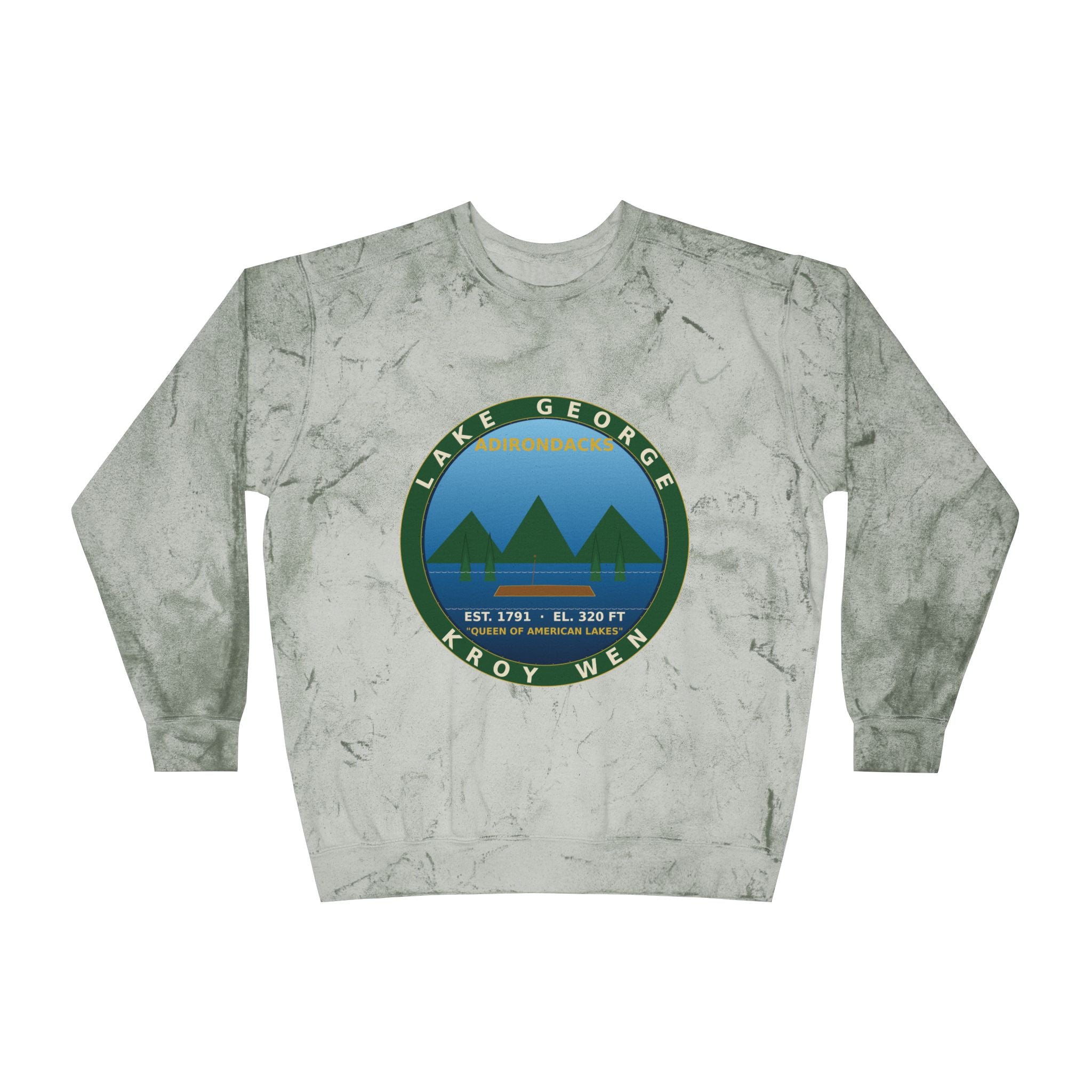 Lake George Adirondacks Crewneck Sweatshirt