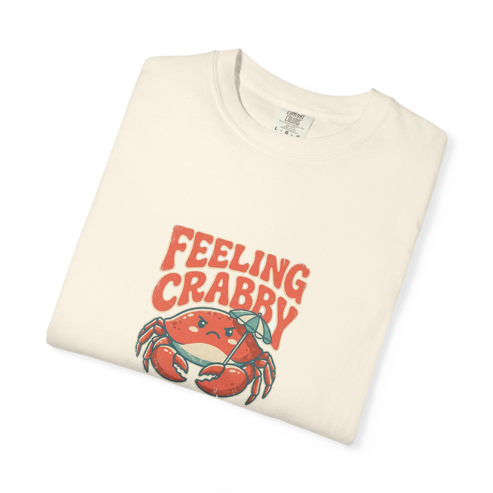 Feeling Crabby Shirt | Funny Crab Tee Comfort Colors Summer Beach