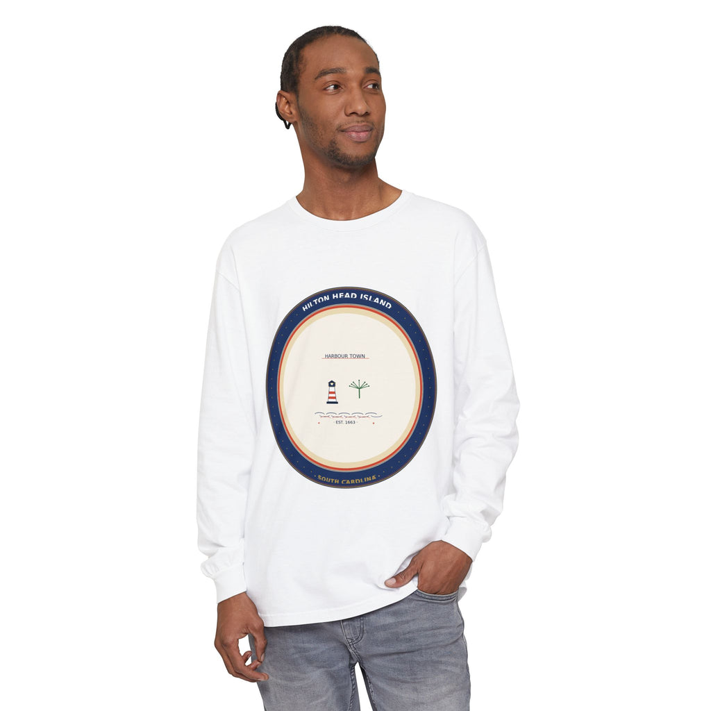 Hilton Head Island Long Sleeve Shirt | Harbour Town Badge | The Lowcountry