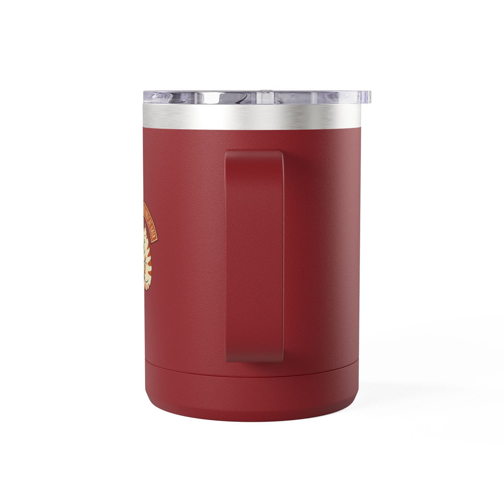 Cat Coffee Powered by Caffeine — 15oz Travel Mug