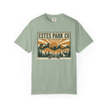 Estes Park CO Hidden Wildlife Tee | Forest Green EST. 1917 | Comfort Colors