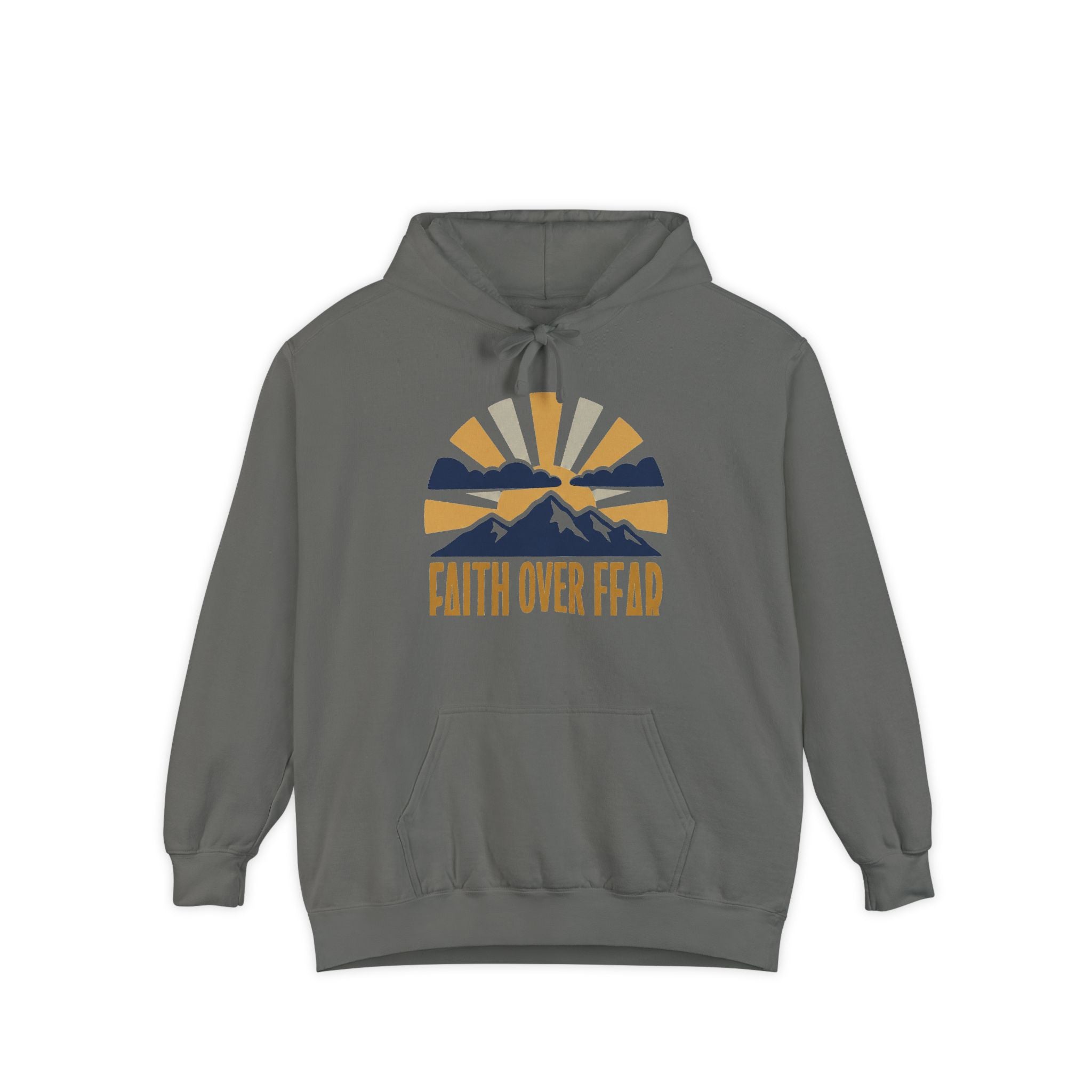 Faith Over Fear Hoodie | Inspirational Christian Sweatshirt