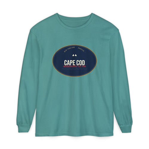 Cape Cod Long Sleeve Shirt | New England Coastal Tee | Est. 1639