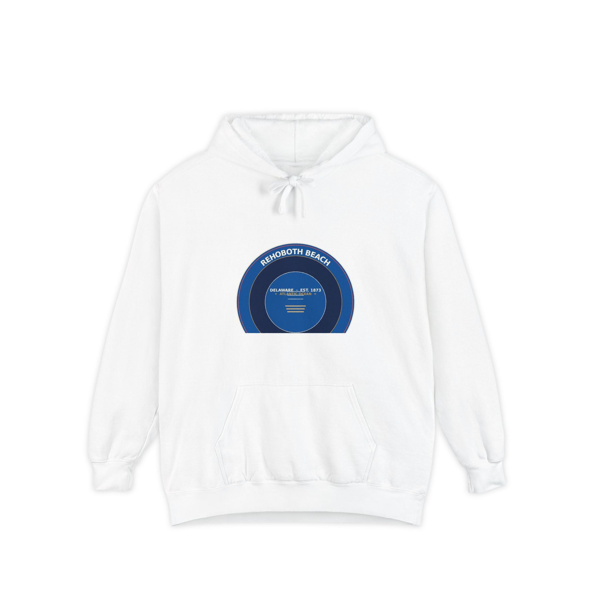 Rehoboth Beach Delaware Hoodie | Vintage Boardwalk Badge