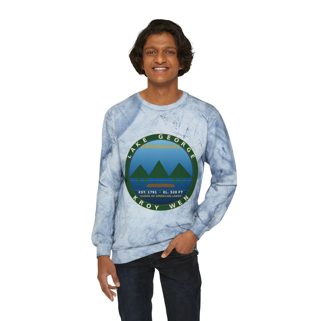 Lake George Adirondacks Crewneck Sweatshirt