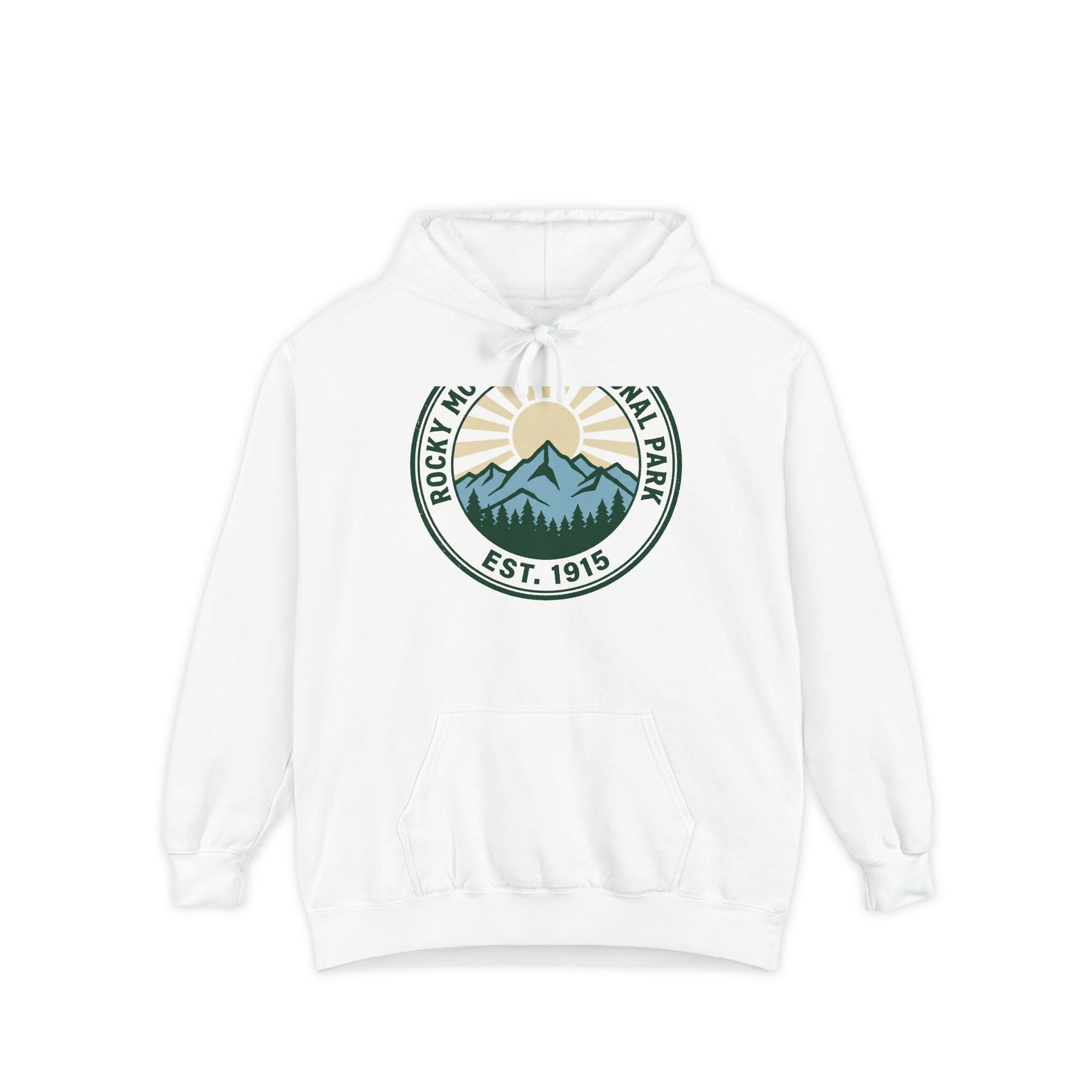 Rocky Mountain National Park Hoodie | Vintage EST. 1915 Colorado Mountain Sweatshirt