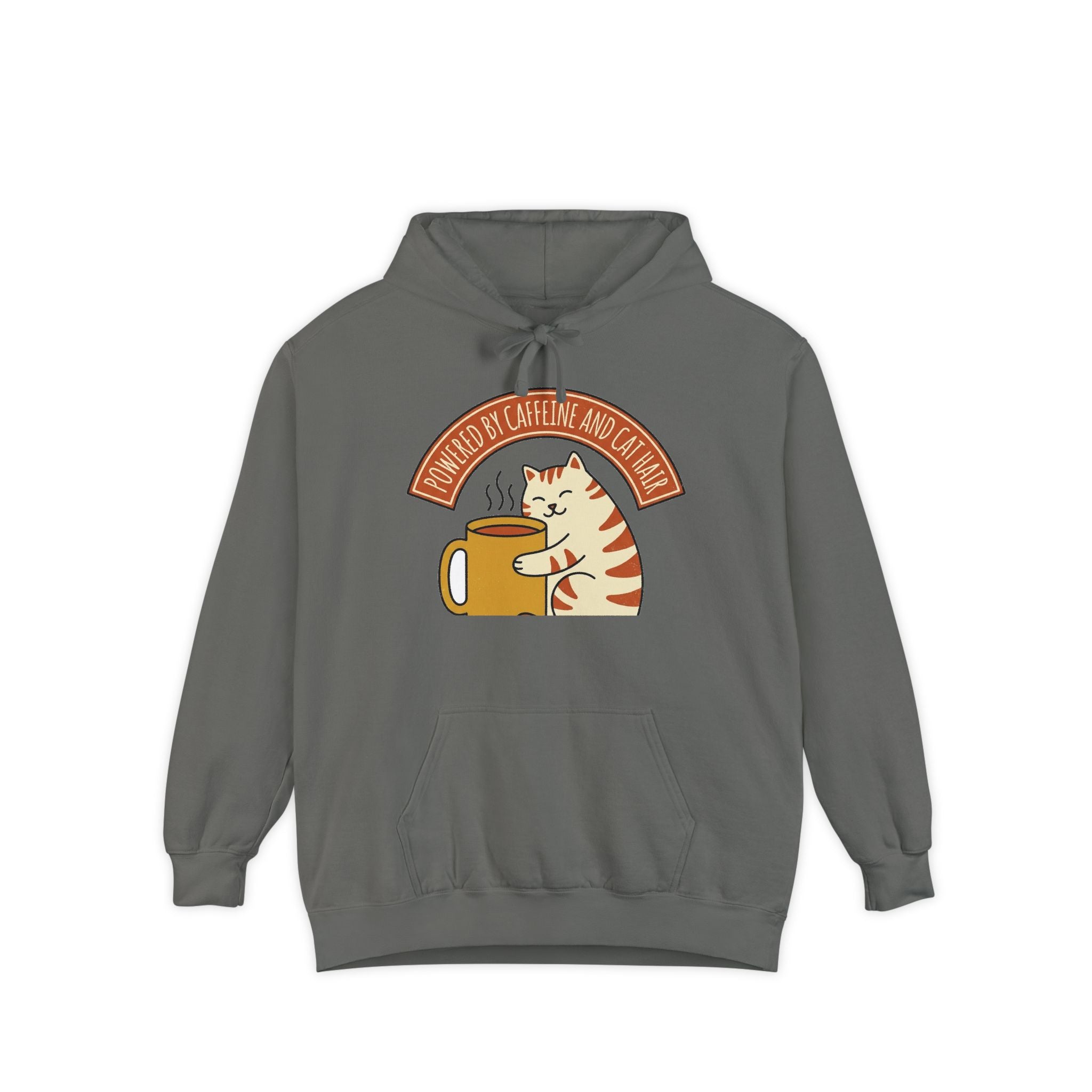 Cat Coffee | Powered by Caffeine Hoodie