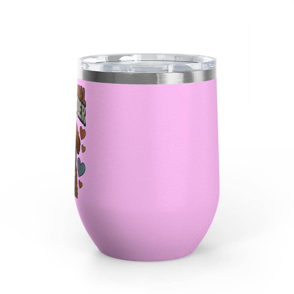 Professional Dog Cuddler 12oz Tumbler | Dog Mom Gift Insulated Mug