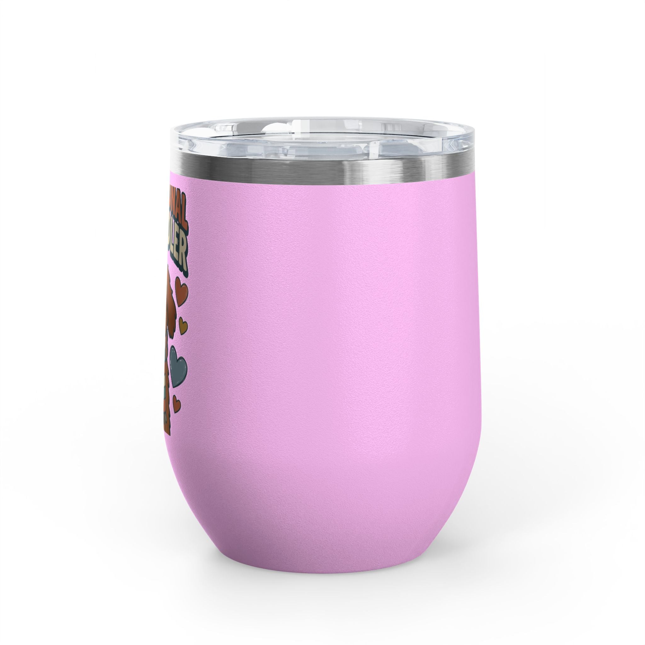 Professional Dog Cuddler 12oz Tumbler | Dog Mom Gift Insulated Mug