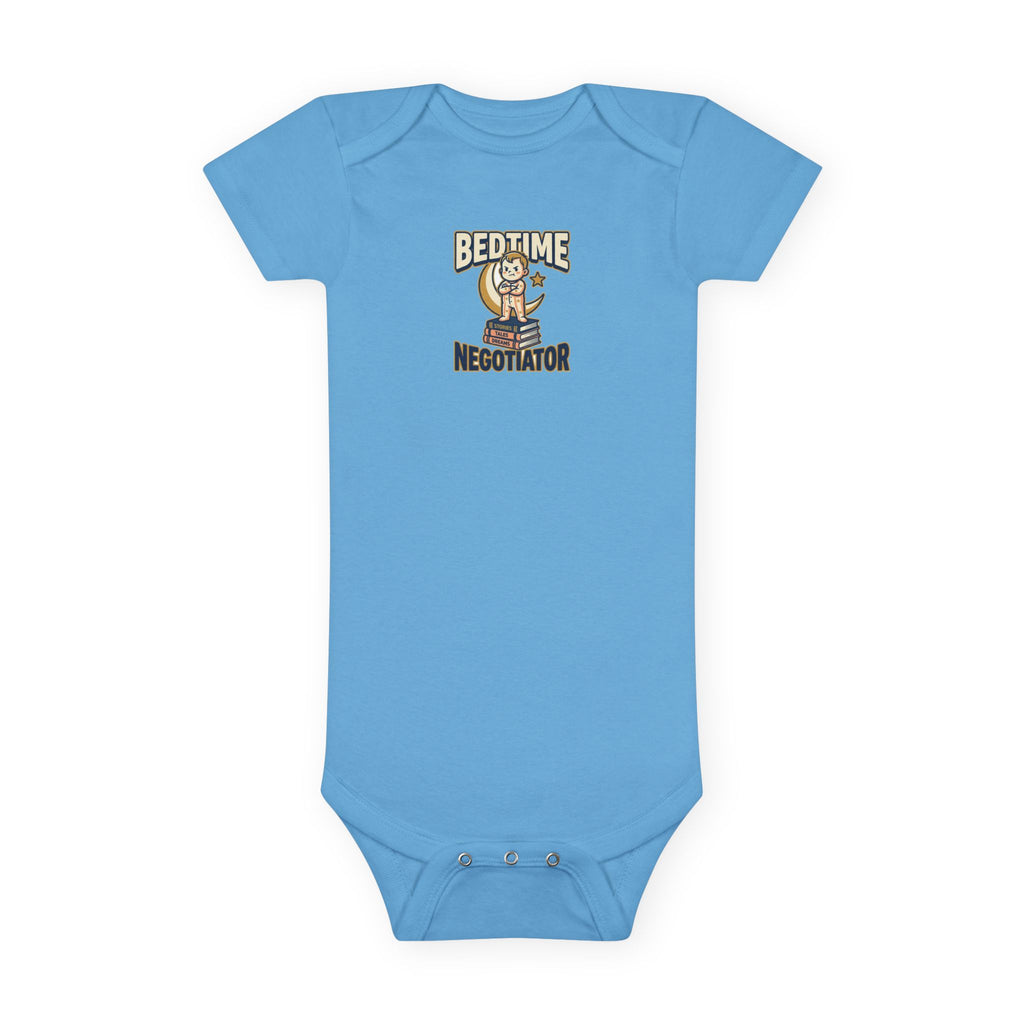 Bedtime Negotiator Baby Bodysuit Funny Bedtime Gift