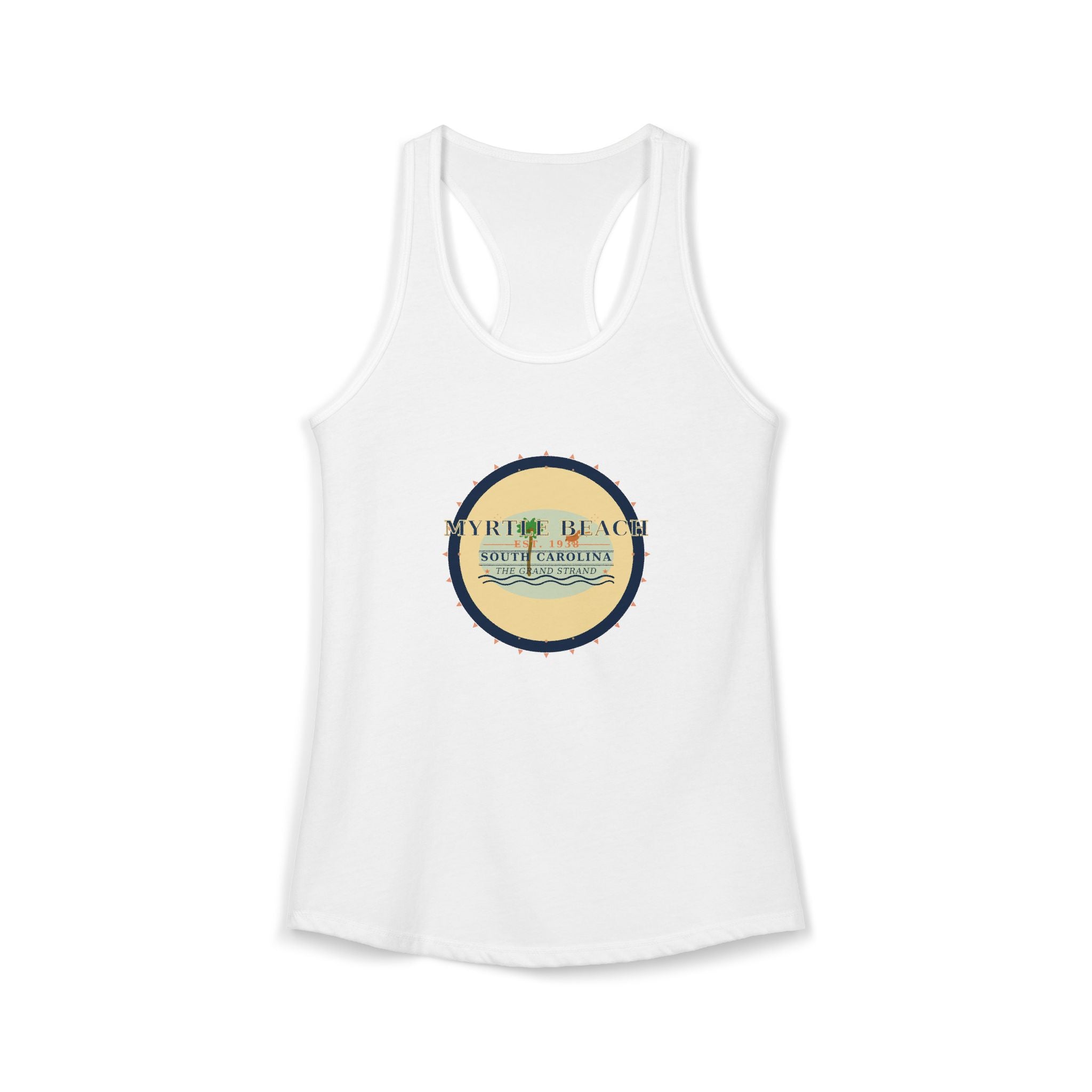 Myrtle Beach Racerback Tank Top | SC Coastal Summer