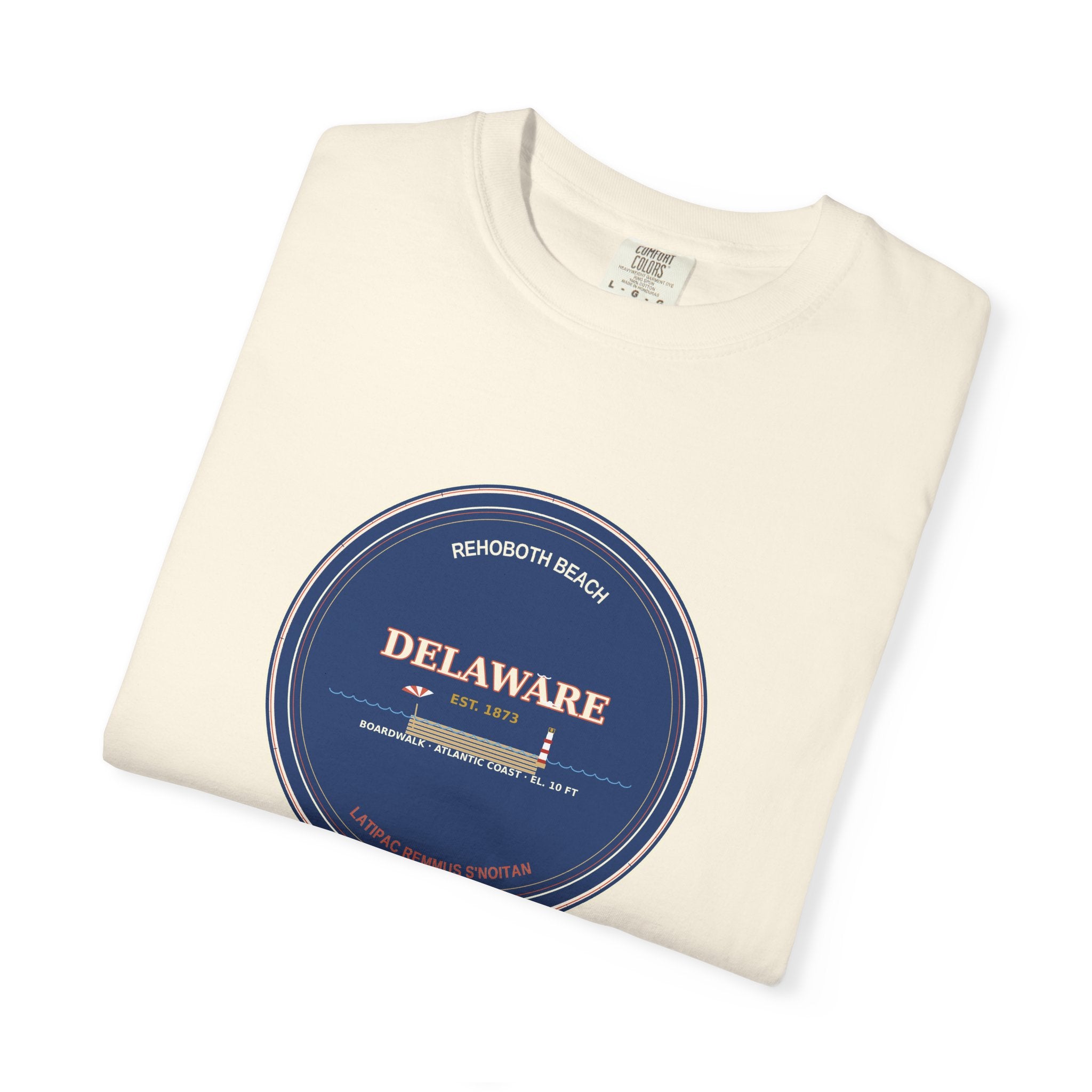 Rehoboth Beach Delaware Tee | Nation's Summer Capital Vintage Badge