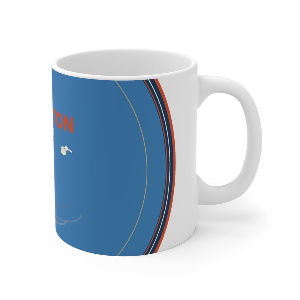 Galveston Texas Mug | Gulf Coast Vintage Badge | 11oz