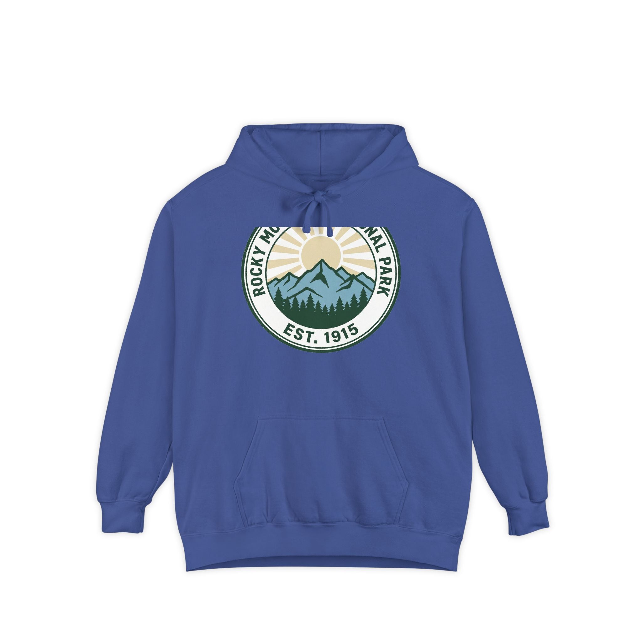 Rocky Mountain National Park Hoodie | Vintage EST. 1915 Colorado Mountain Sweatshirt