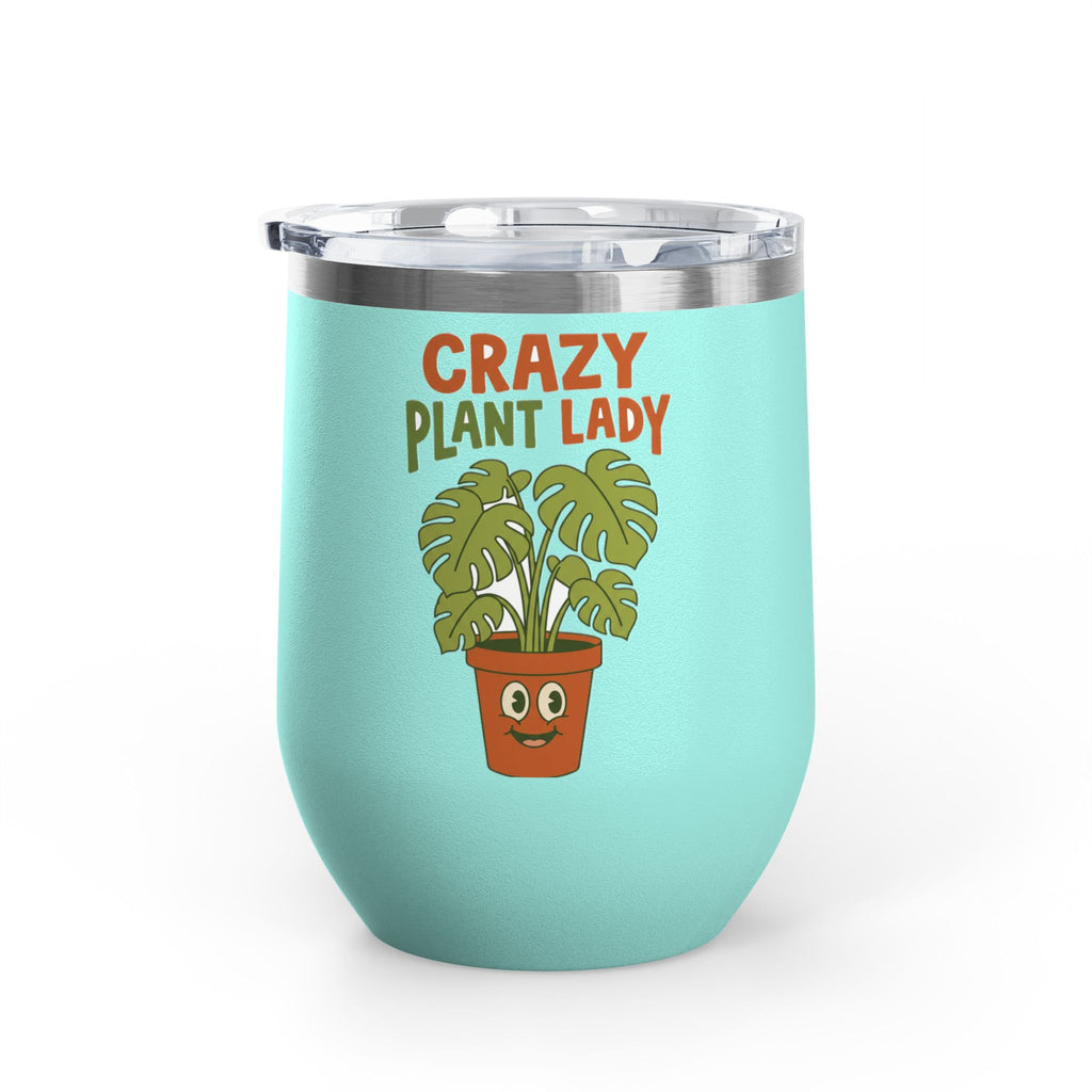 Crazy Plant Lady 12oz Tumbler | Plant Mom Drinkware