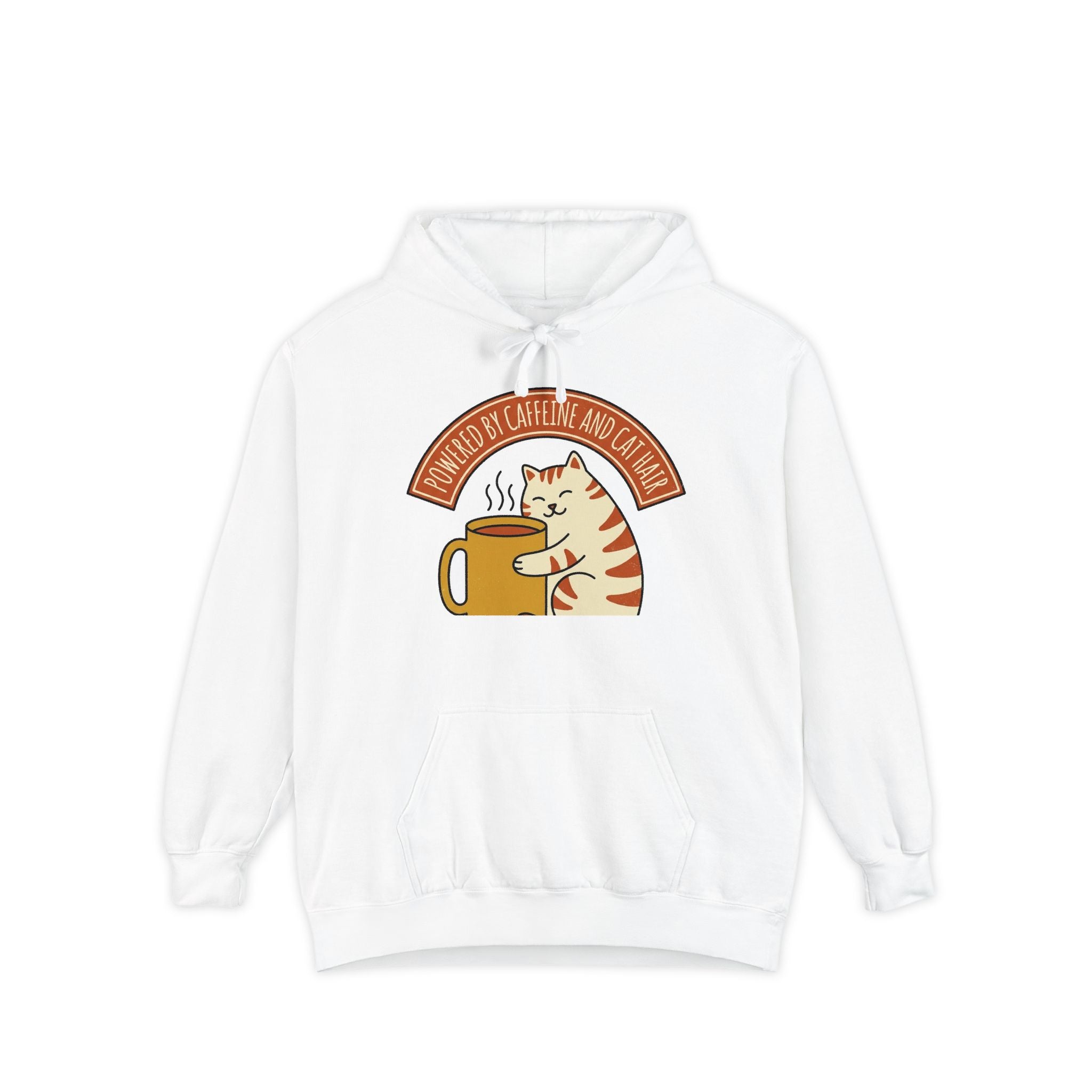 Cat Coffee | Powered by Caffeine Hoodie
