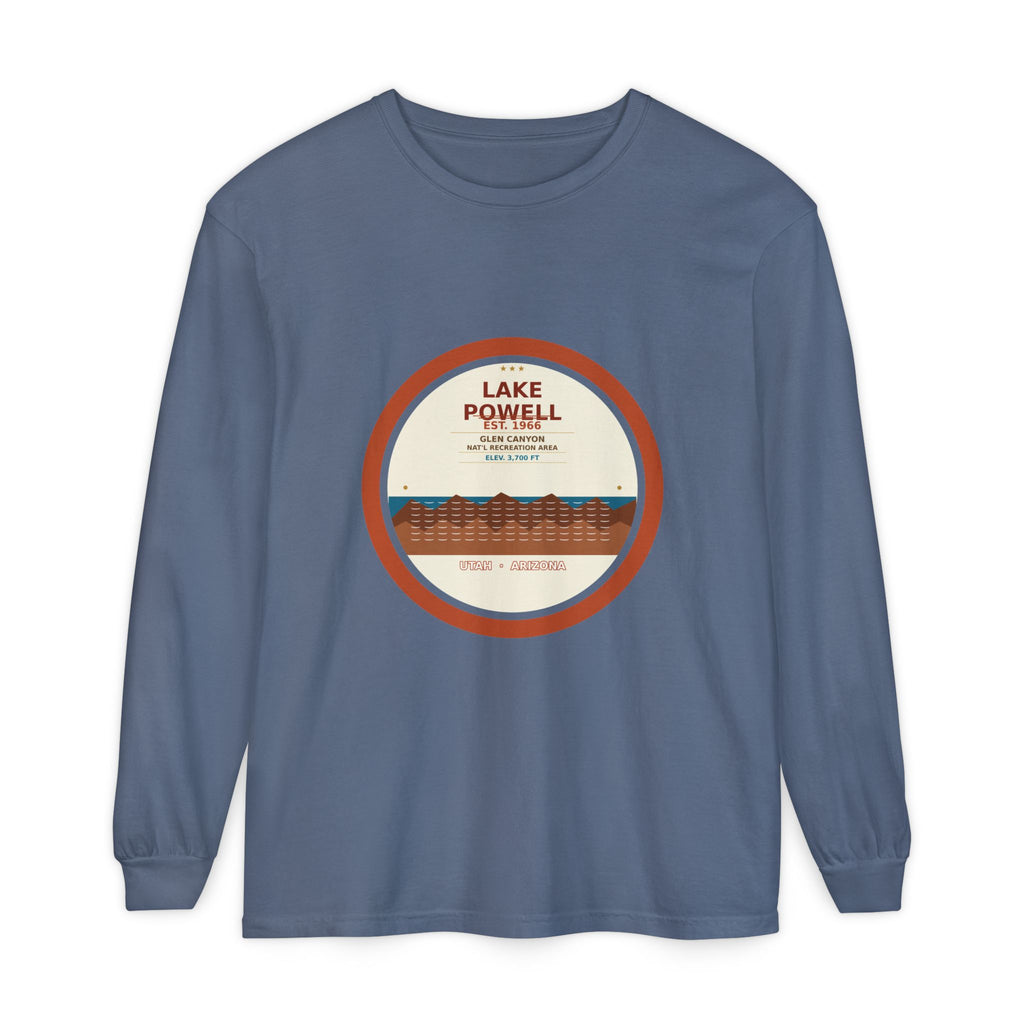 Lake Powell Desert Badge Long Sleeve | Comfort Colors 6014