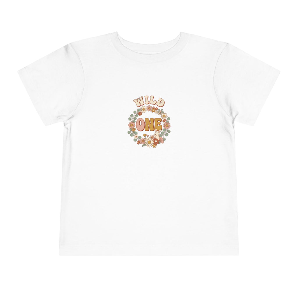 Wild One 1st Birthday Toddler Shirt Boho Bunny Tee