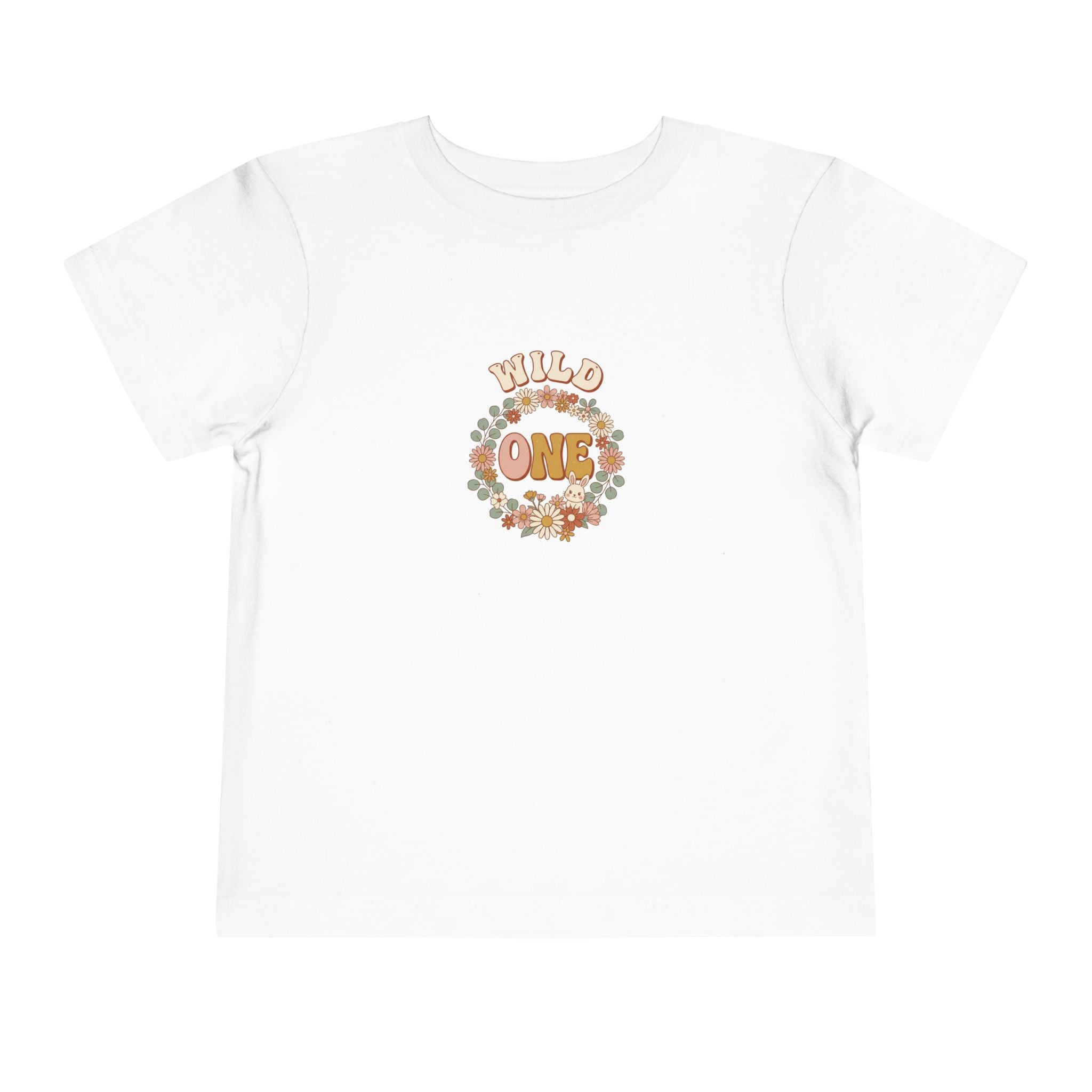 Wild One 1st Birthday Toddler Shirt Boho Bunny Tee