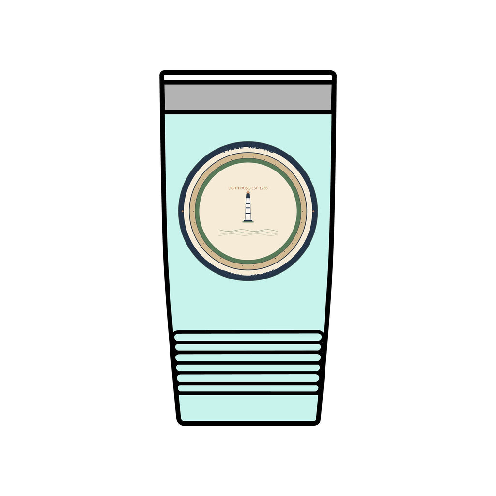 Tybee Island 20oz Tumbler | Tybee Lighthouse Badge | Georgia