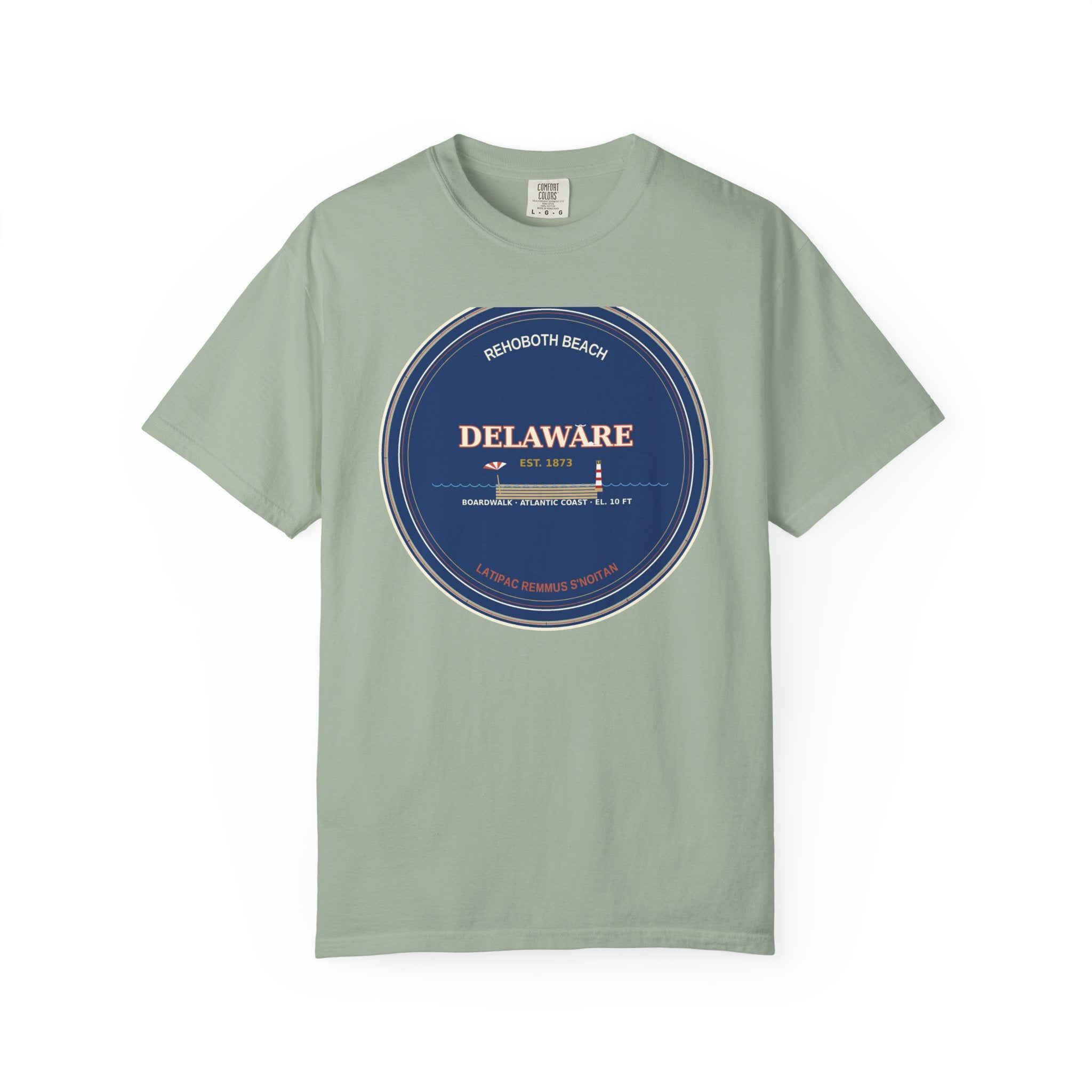 Rehoboth Beach Delaware Tee | Nation's Summer Capital Vintage Badge