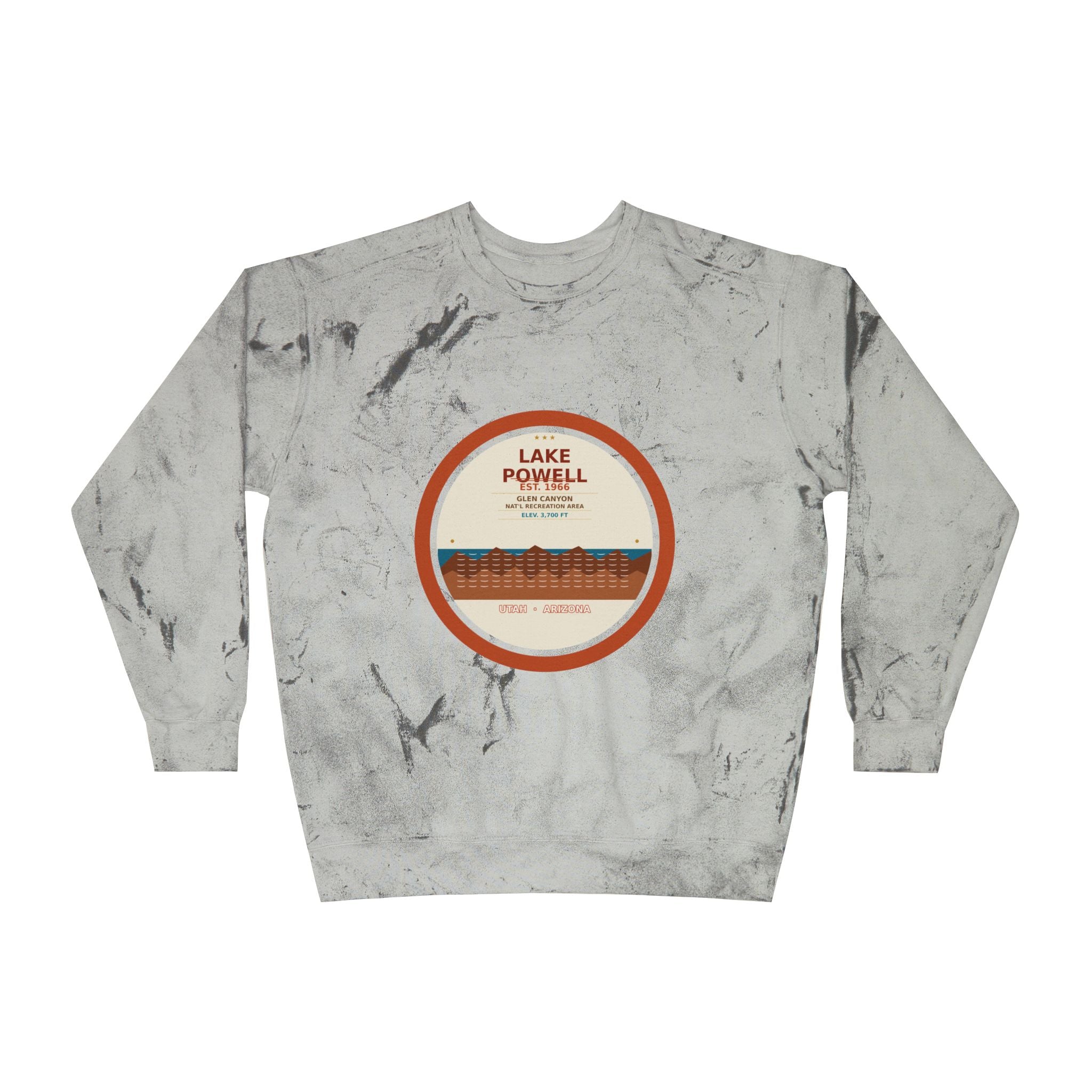 Lake Powell Desert Badge Crewneck | Comfort Colors 1466