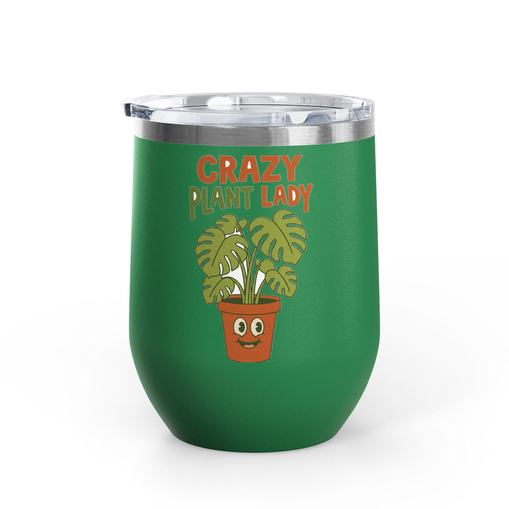 Crazy Plant Lady 12oz Tumbler | Plant Mom Drinkware