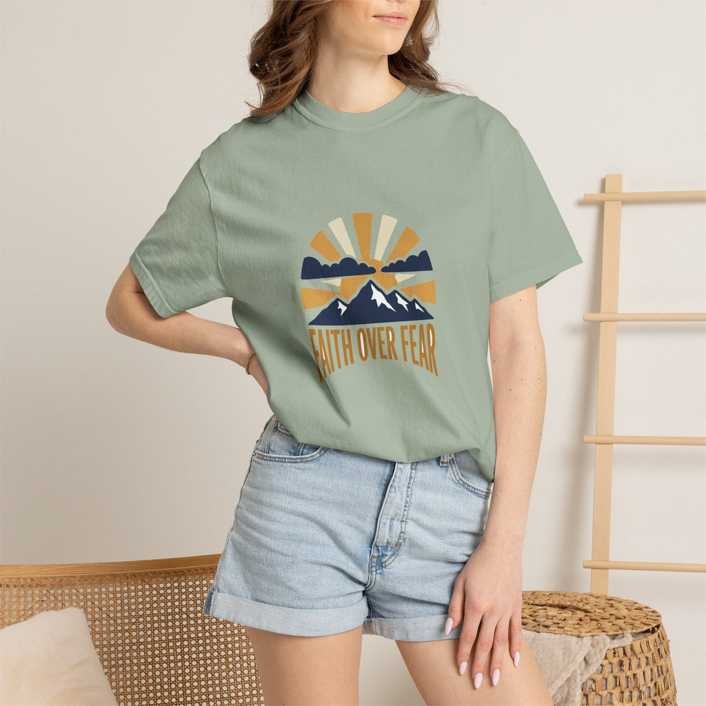 Faith Over Fear Shirt | Inspirational Christian Tee
