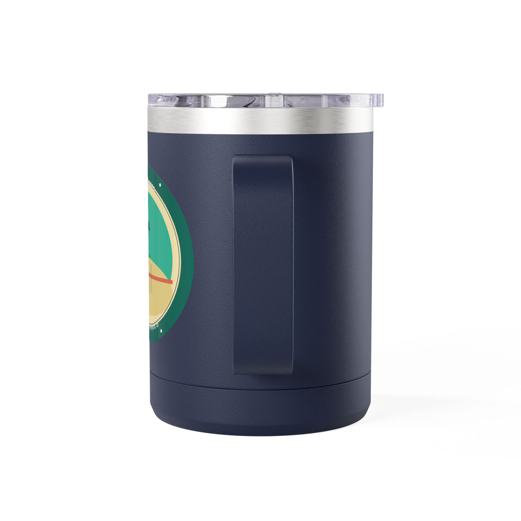 Gulf Shores Alabama 15oz Travel Mug | Coastal Badge Art