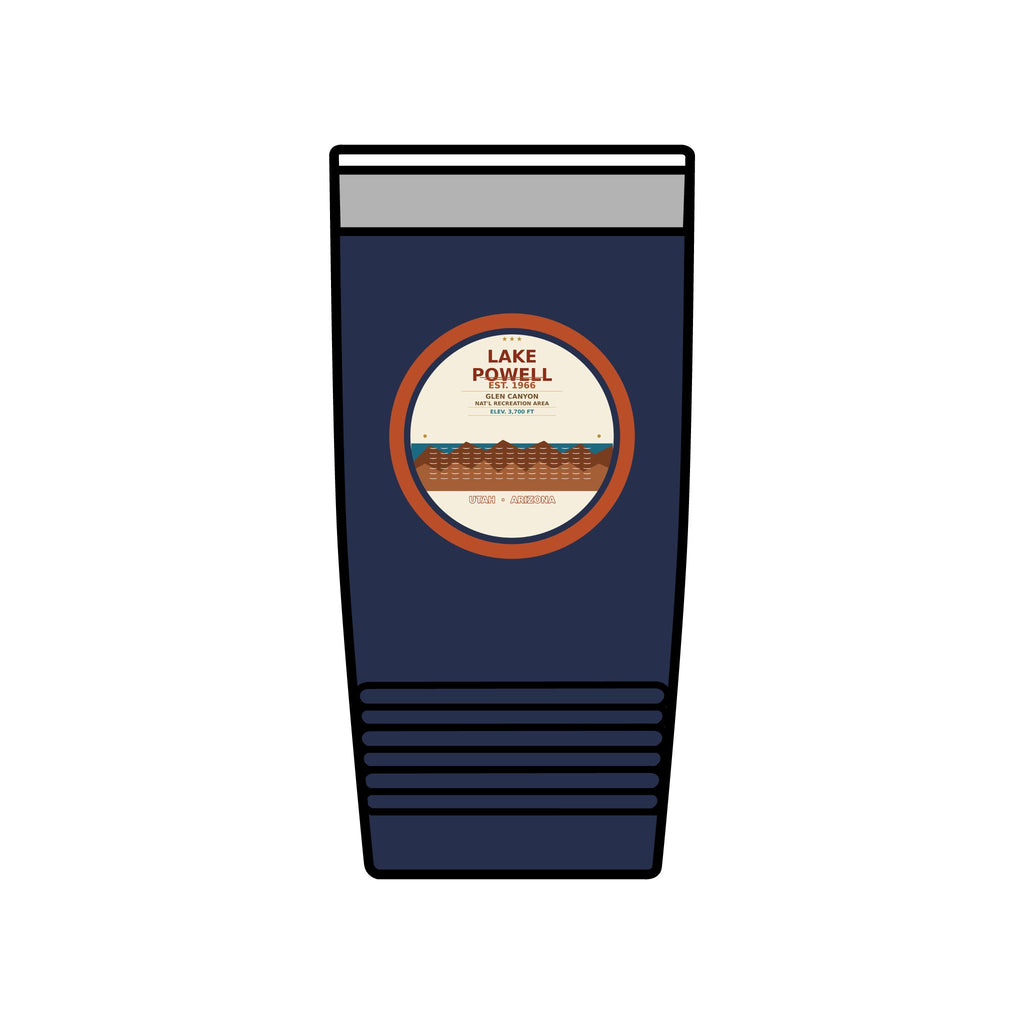 Lake Powell Desert Badge 20oz Tumbler | Comfort Colors