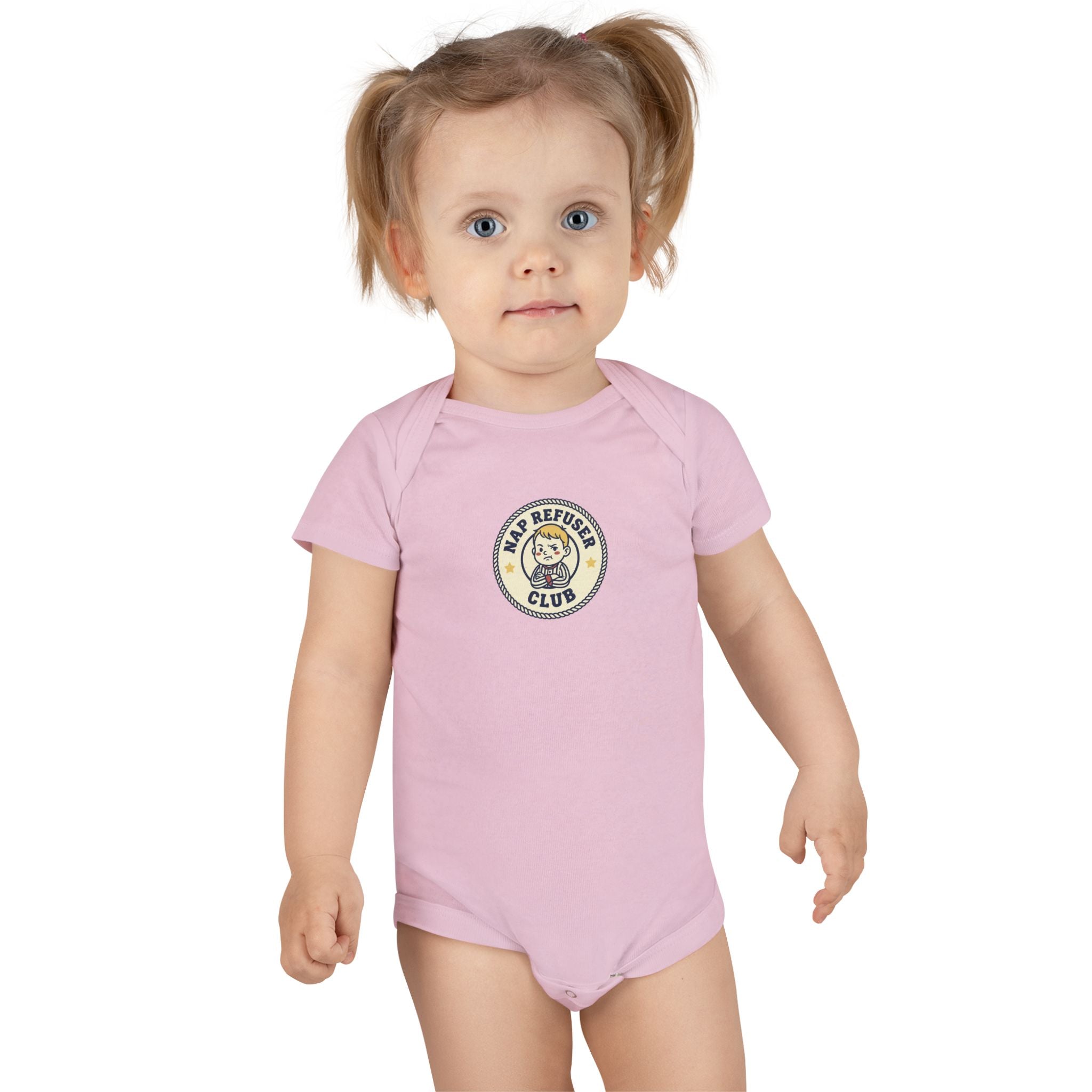 Nap Refuser Club Baby Bodysuit Funny Newborn Gift
