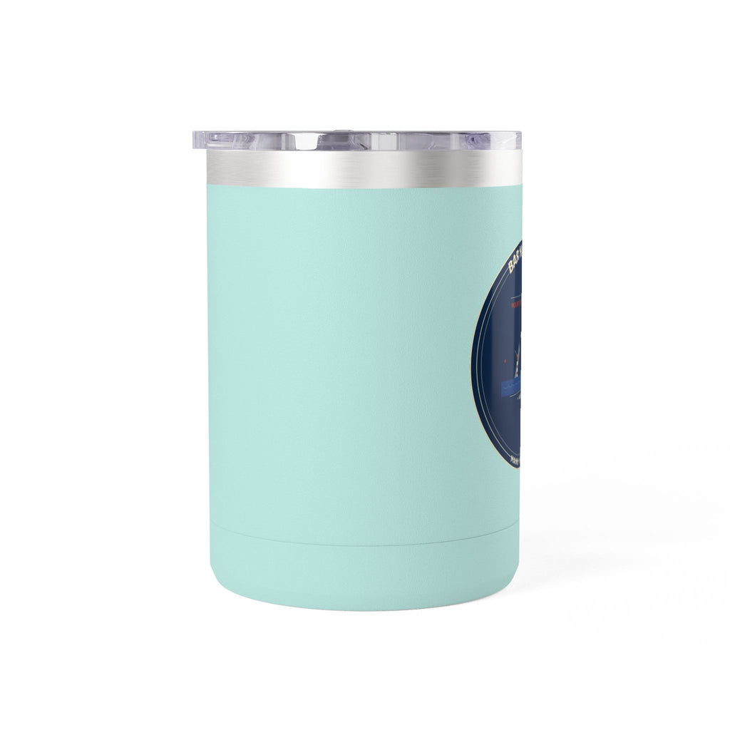 Bar Harbor Maine Travel Mug | Acadia Vintage Badge 15oz Travel Mug