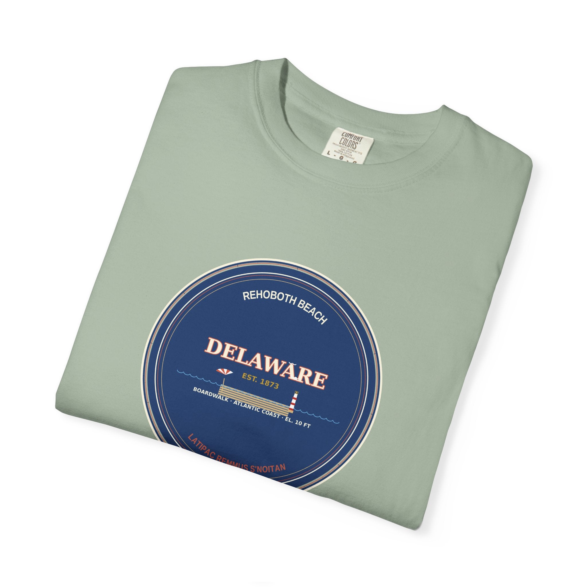 Rehoboth Beach Delaware Tee | Nation's Summer Capital Vintage Badge