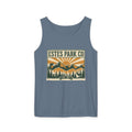 Estes Park CO Hidden Wildlife Tank Top | Forest Green EST. 1917 | Comfort Colors