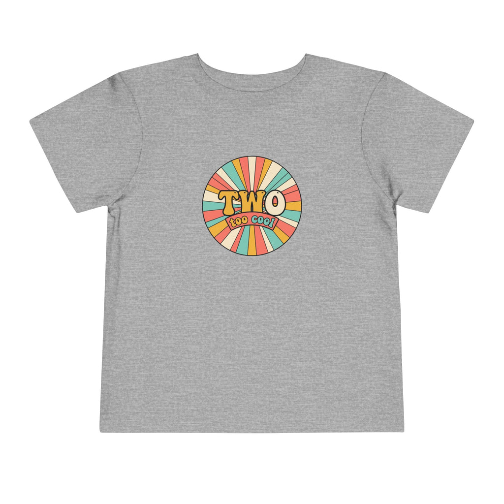 2nd Birthday Shirt TWO Too Cool Toddler Tee 2T to 5T