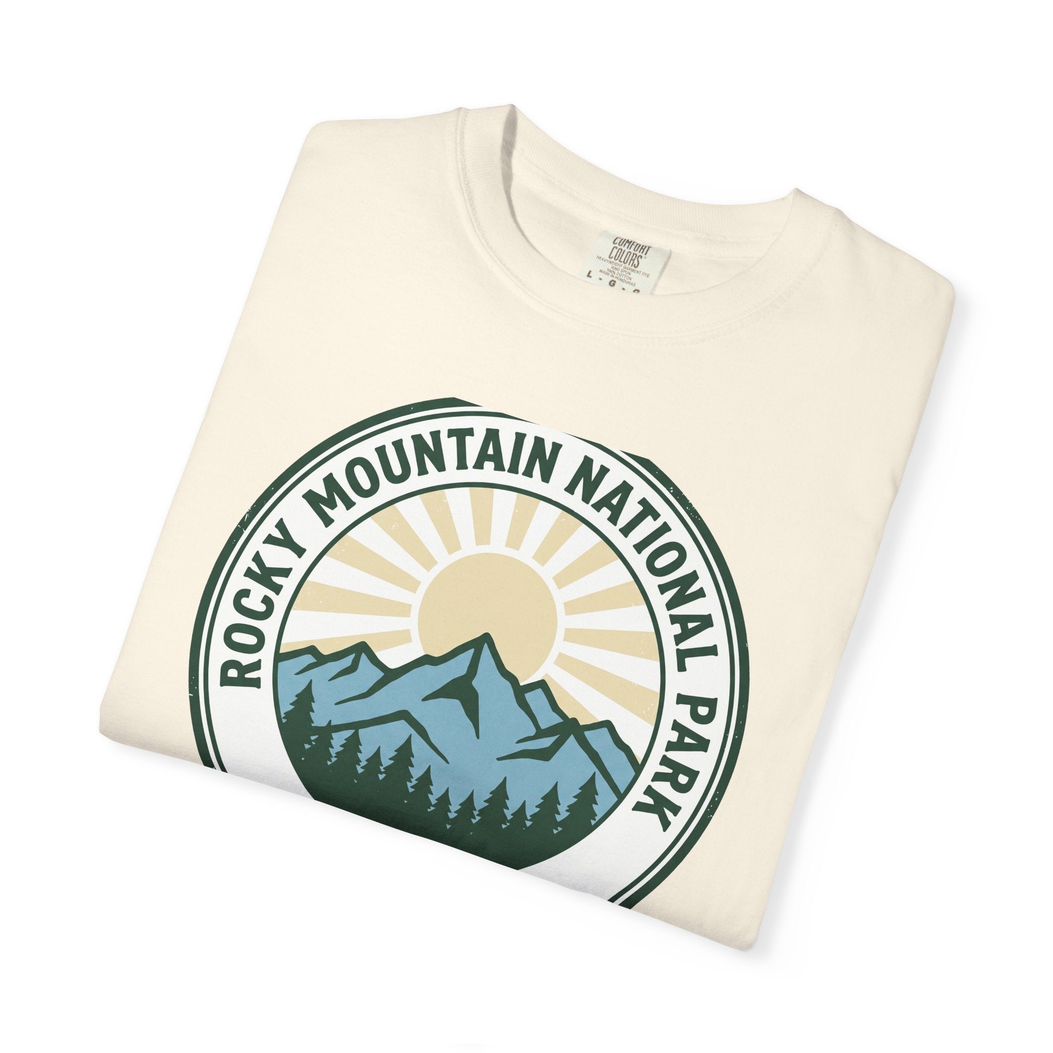 Rocky Mountain National Park Tee | Vintage EST. 1915 | Comfort Colors