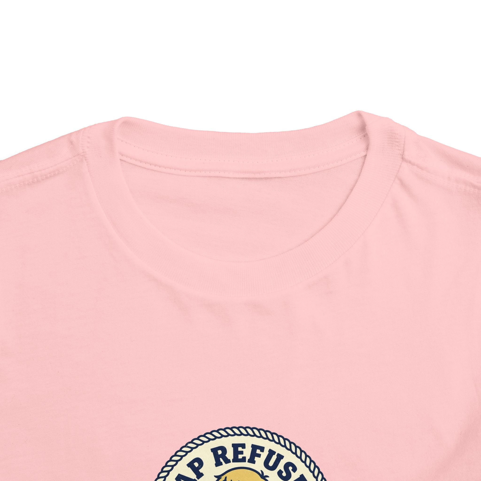 Nap Refuser Club Toddler Shirt Funny Nap Badge Tee