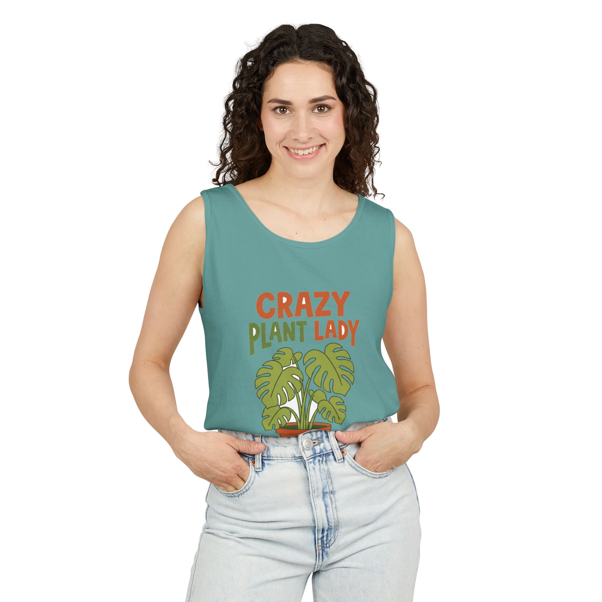 Crazy Plant Lady Tank Top | Plant Mom Tank