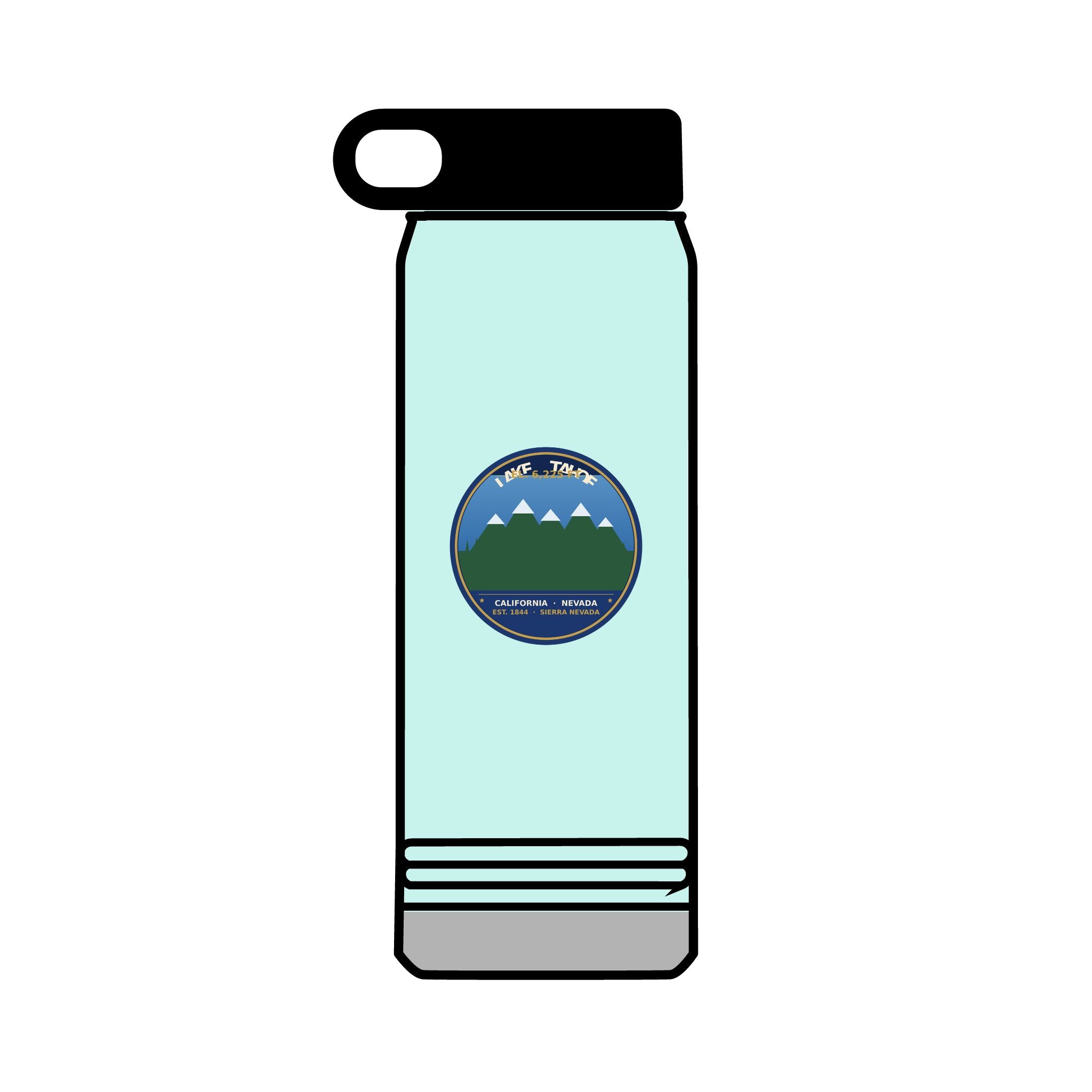 Lake Tahoe Alpine Badge 32oz Tumbler
