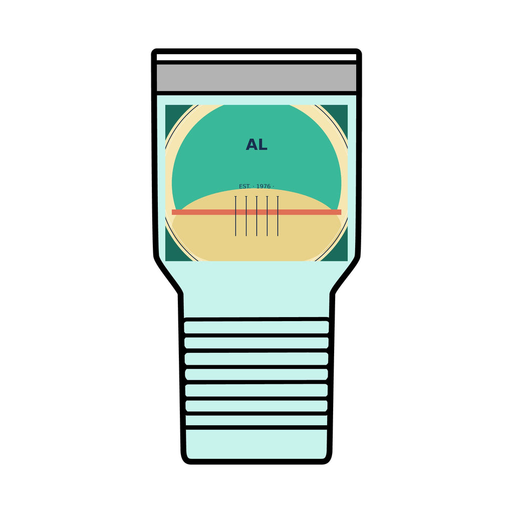 Gulf Shores Alabama 30oz Tumbler | Coastal Badge Art