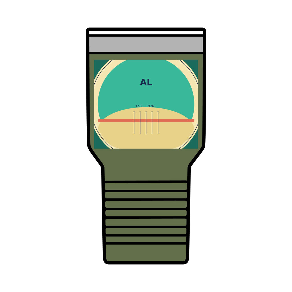 Gulf Shores Alabama 30oz Tumbler | Coastal Badge Art