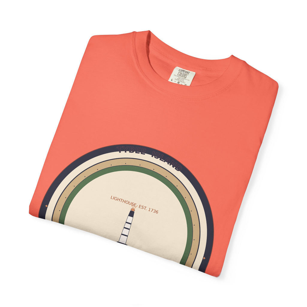 Tybee Island Tee | Tybee Lighthouse Badge | Comfort Colors | Georgia