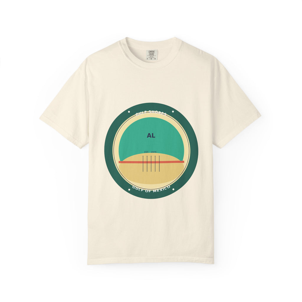Gulf Shores Alabama Tee | Coastal Badge Art