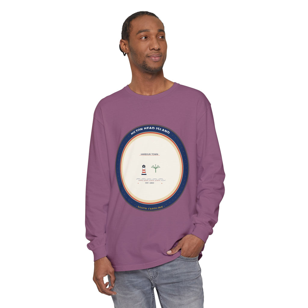 Hilton Head Island Long Sleeve Shirt | Harbour Town Badge | The Lowcountry