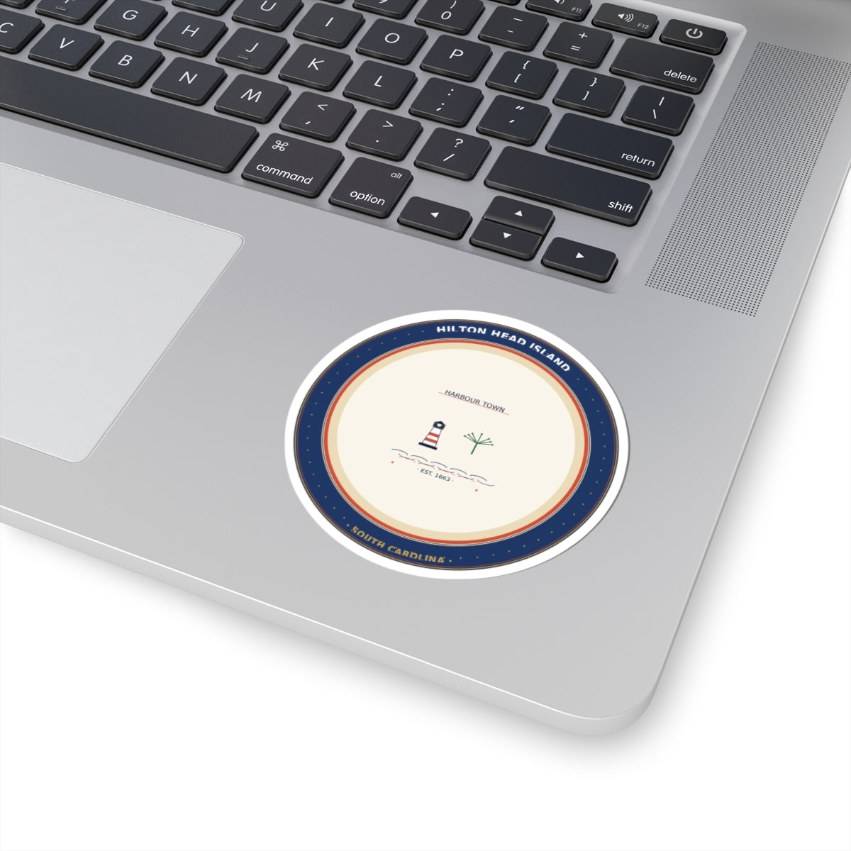 Hilton Head Island Sticker | Coastal Badge | South Carolina Est. 1663
